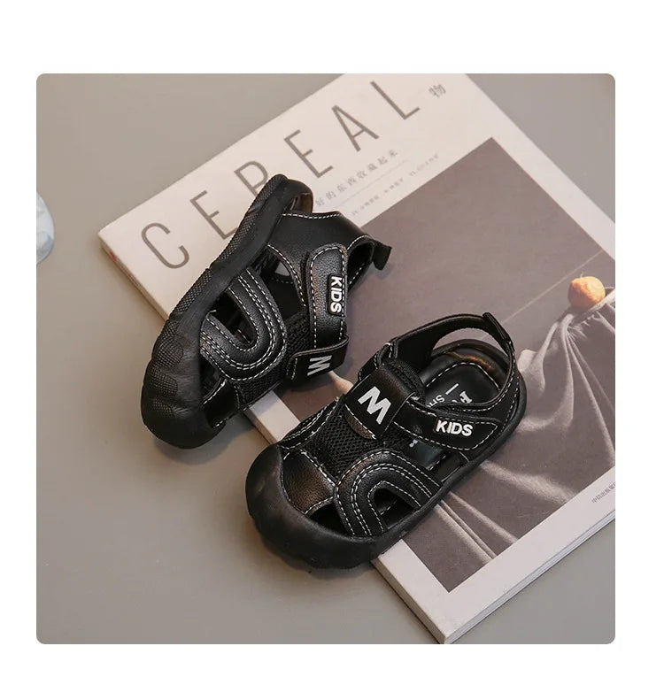 Boy Sandals 2026 summer New Baby Walking Shoes Soft Sole Girls' Sandals Mesh Shoes Children's Sandals Versatile Children's Shoes