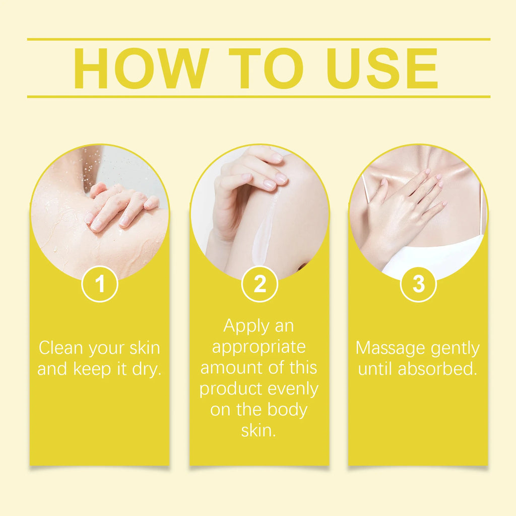 Lemon Brightening Body Lotion Gently Moisturizes Dry Skin Even Skin Tone Whitening Nourishing Lightening Body Cream