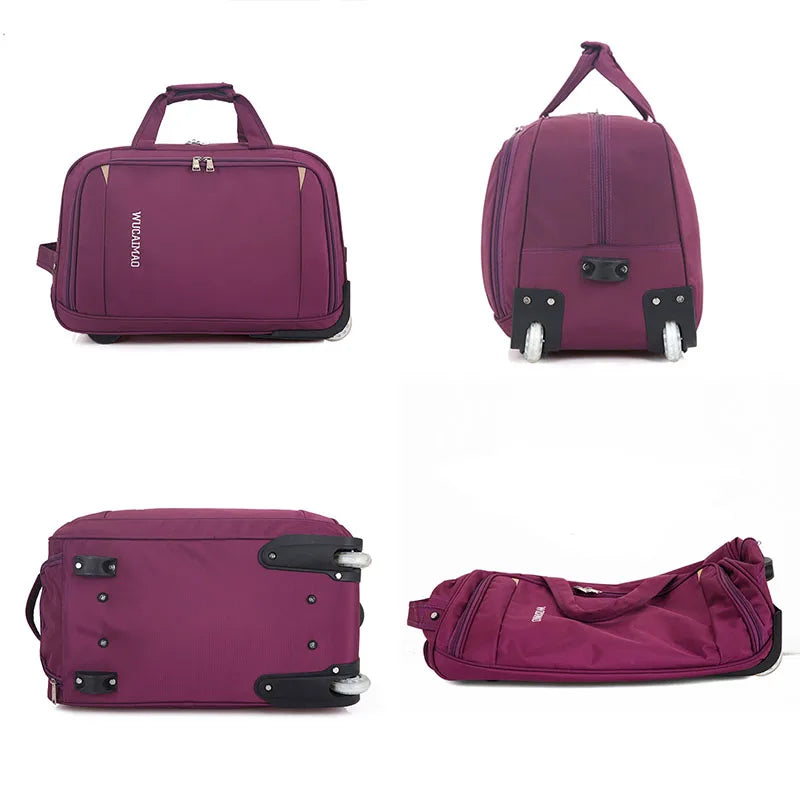 Travel Trolley Business Backpacks Bags for Wheeled Backpack on Wheels Luggage