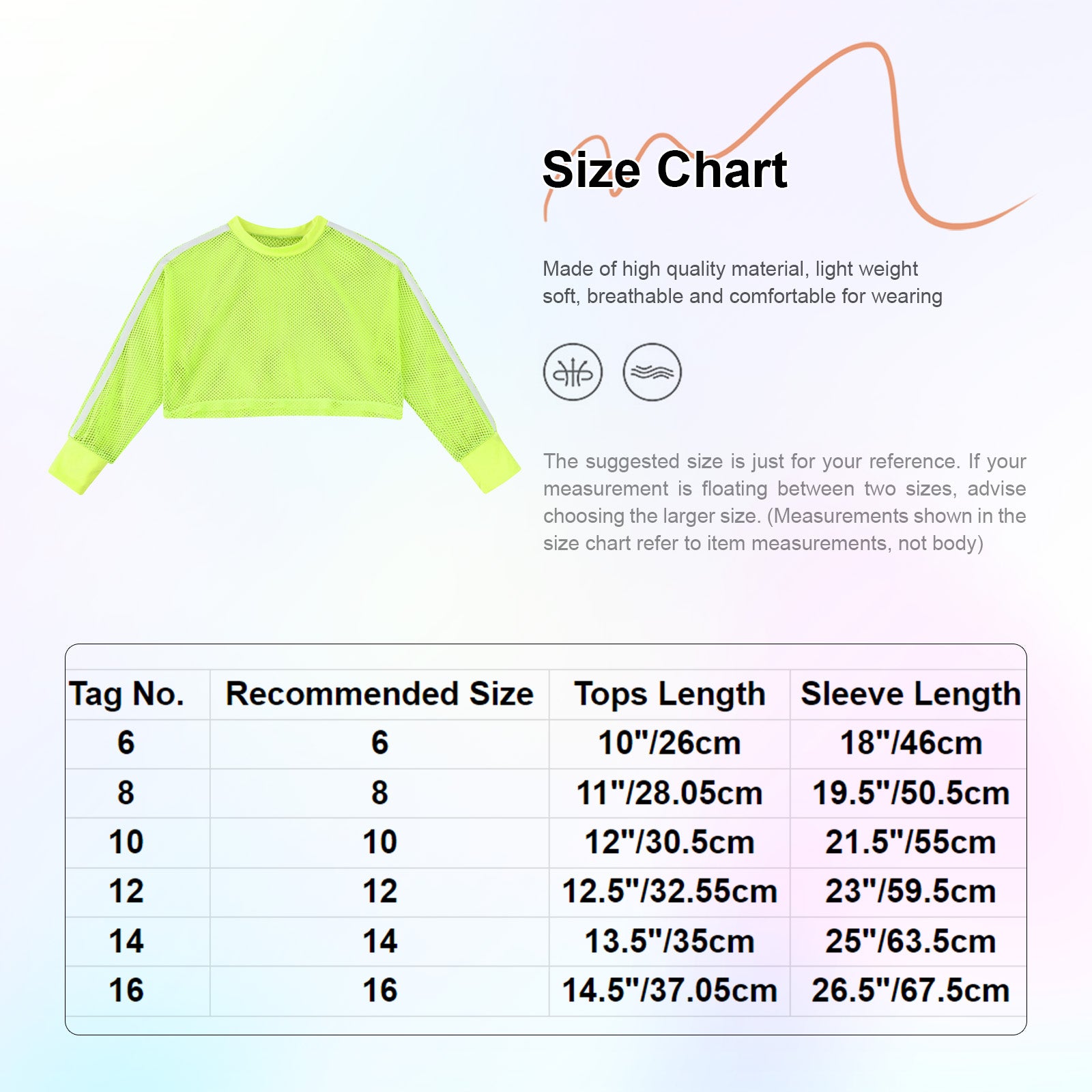 Kids Girls Fishnet T-shirt Hip Hop Street Dance Tops Long Sleeve Round Neck Hollow Out Mesh Crop Top for Workout Gym Sportswear