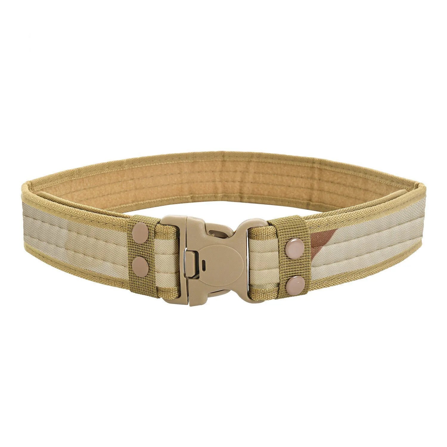 Men's Belt Outdoor Camouflage Tactical Belt Oxford Cloth Belt Mountaineering Belt Nylon Wide Waist Belt Work Belt Neutral Belts