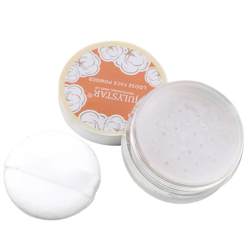 Mineral Face Powder Waterproof Oil Control Translucent Setting Powder High Coverage Makeup Fixer Powder Make-up For Women Makeup