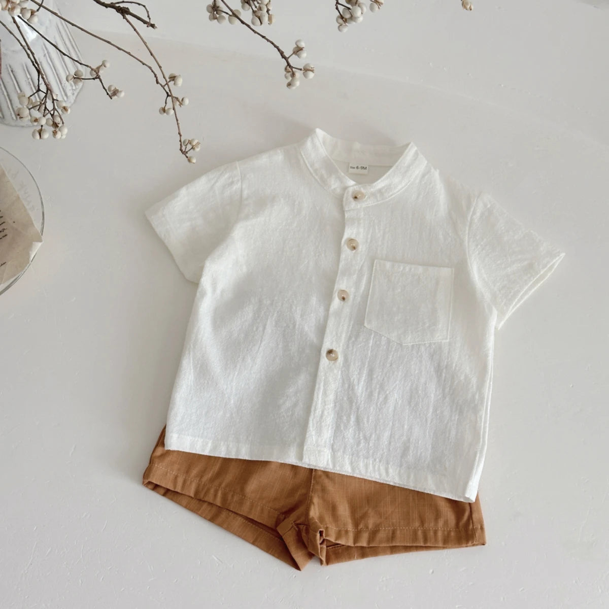 Summer Boys Clothing Set 0-3 Years Cotton Short Sleeve T-shirt + Shorts Toddler Tracksuit Casual Outfit Baby Boyswear