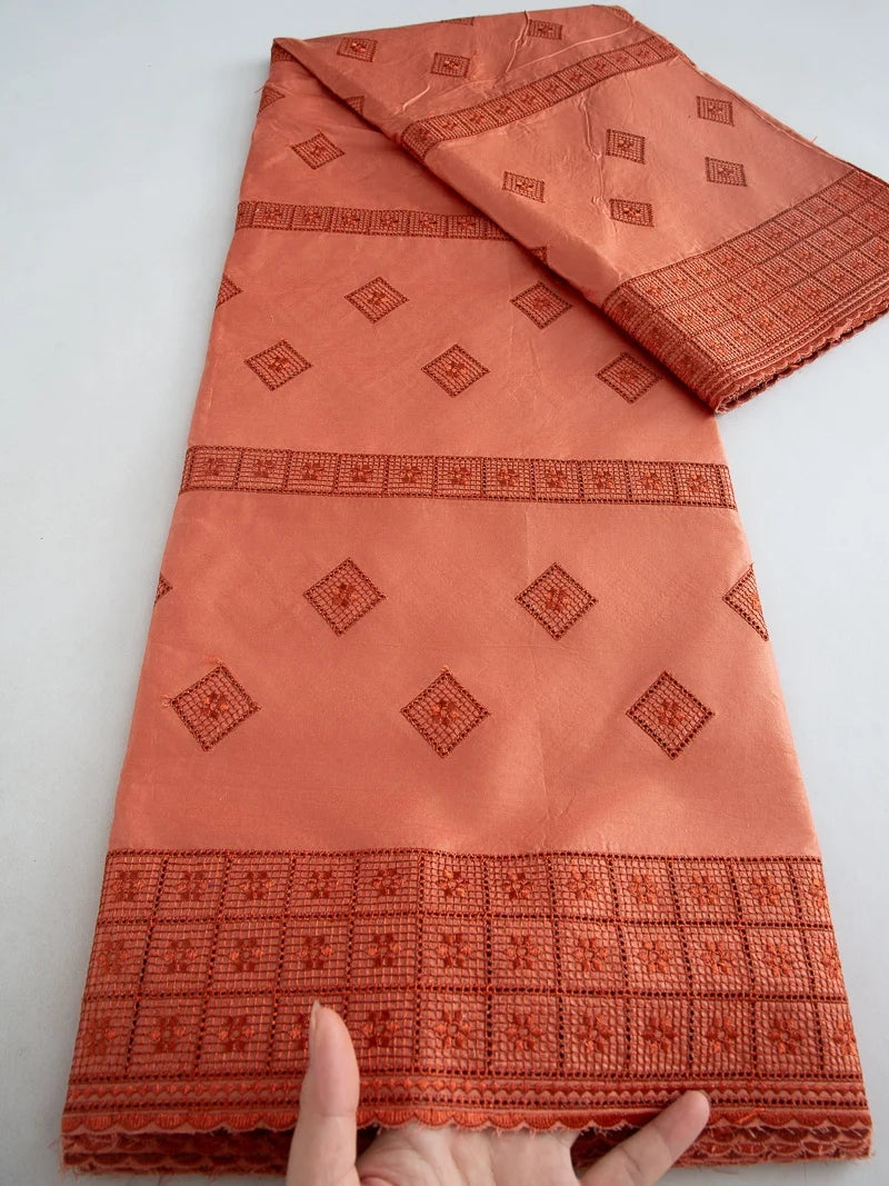 Kalume Fashion Nigerian Cotton Dry Lace Fabric 2026 High Quality Swiss Voile Stones Embroidery Lace Fabric For men Prom Party
