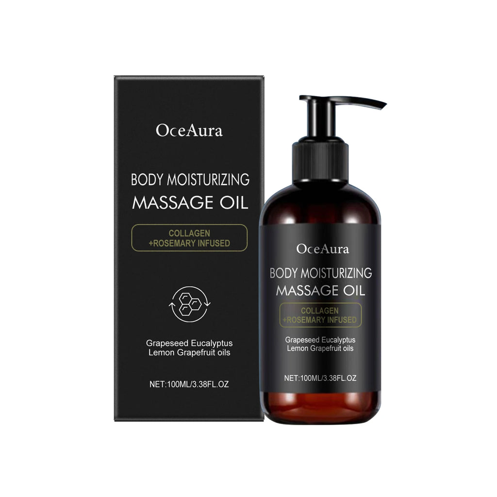 Moisturizing Body Massage Oil Nourishing Smoothing Skin Reduce Dryness Rosemary Oil Brighten Gentle Firming Body Spa Skin Care