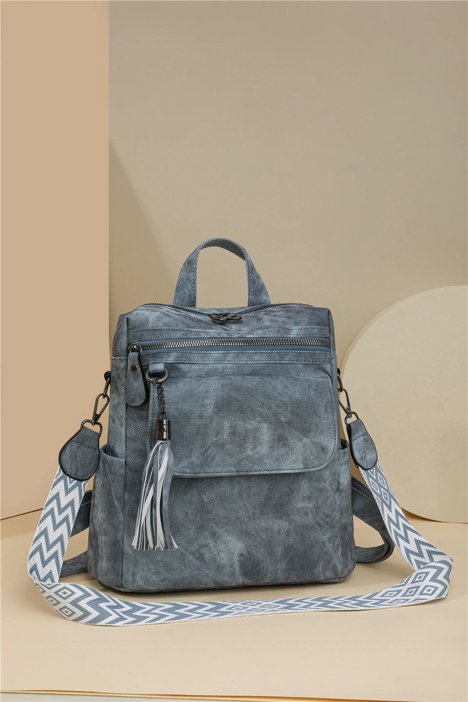 Ladies Daypacks Fashion Backpacks Women Big Travel Bagpack Large School Bags for Girls Solid Color Leather Rucksacks Female