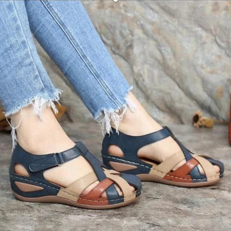 Premium Orthopedic Sandals Women Bunion Corrector Platform Walking Sand Sandalias Ladies Wedge Sandals Female Beach Shoes Women