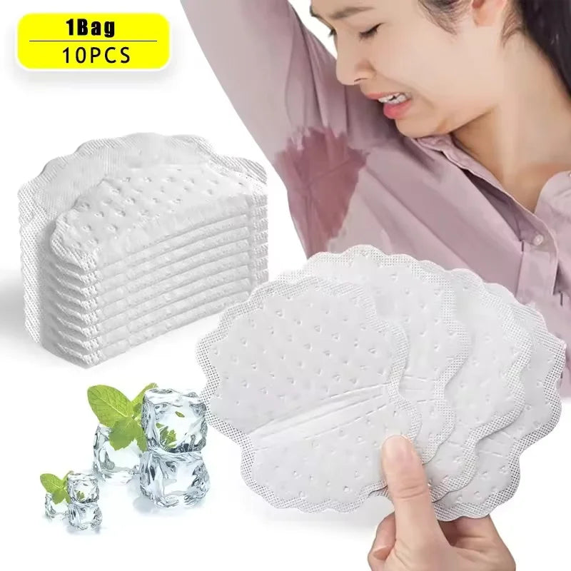 Underarm Sweat Pads Armpit Sweat Pads for Women and Men Premium Sweat Shield Fight Hyperhidrosis Disposable Underarm Pads