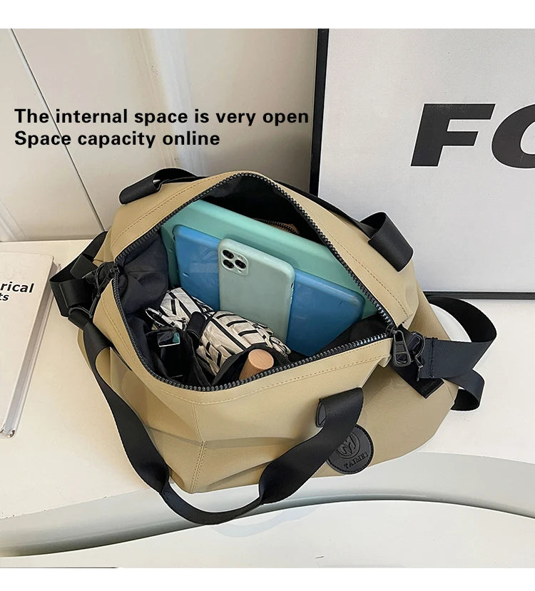 Ladies' shoulder bag custom logo travel bag shoulder bag crossbody luggage bag sports and fitness luggage bag personalized name