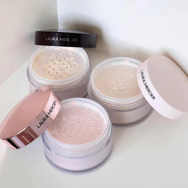 New Laura Mercier Loose Setting Powder 29g Matte Soft Transparent Long Lasting Waterproof Oil Control Honey Powder Women Makeup