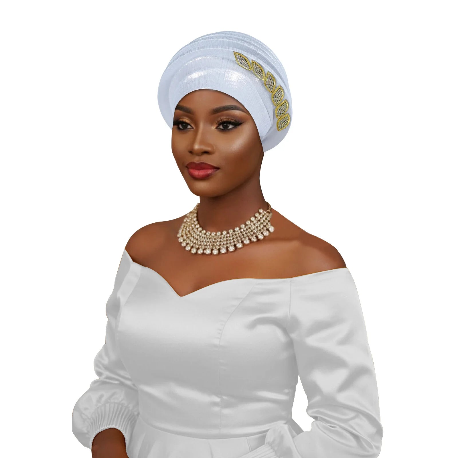 Ready African Auto Gele Headtie Women's Turban Cap Nigeria Wedding Geles Muslim Head Wraps Bonnet Turbante Mujer 2026 New
