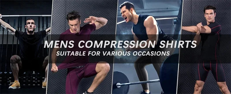 Men's Workout Compression Set Y2K Spider Printed Gym Vest Breathable Running Shorts Quick Dry Sports Rash Guard Sportwear Set