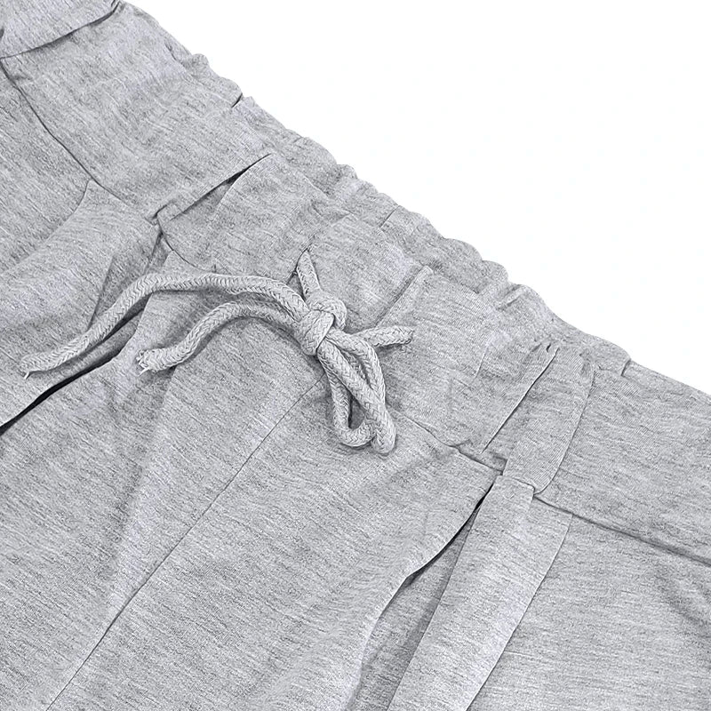 Men's two-piece clothing set, loose round-neck T-shirt and shorts set, casual sportswear, perfect for summer