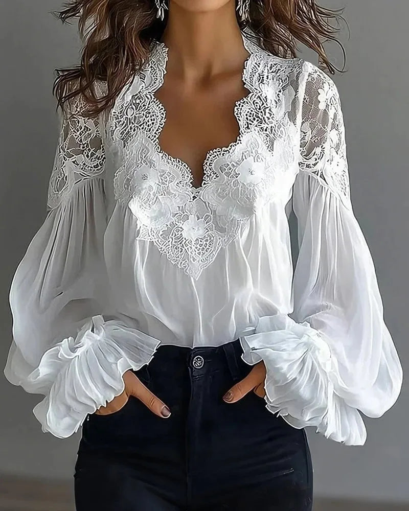 Women Blouses 2026 Spring Autumn Long Sleeve Blouse Woman Blouse Shirt Office Elegant Work Shirt Top Blusas Mujer De Moda