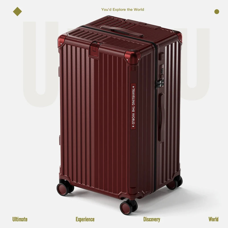 2025 New Suitcase Large Capacity Travel Password Box Registration Box 20/24/26/28/30-inch Trolley Box Men's And Women's Suitcase