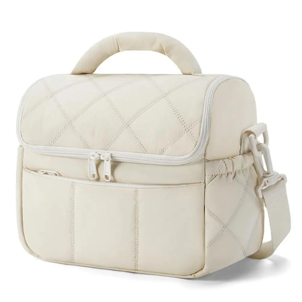 New Nylon Lunch Bag Reusable Multi-functional Insulated Lunch Box Leakproof Insulated Bag Women Special Purpose Bags