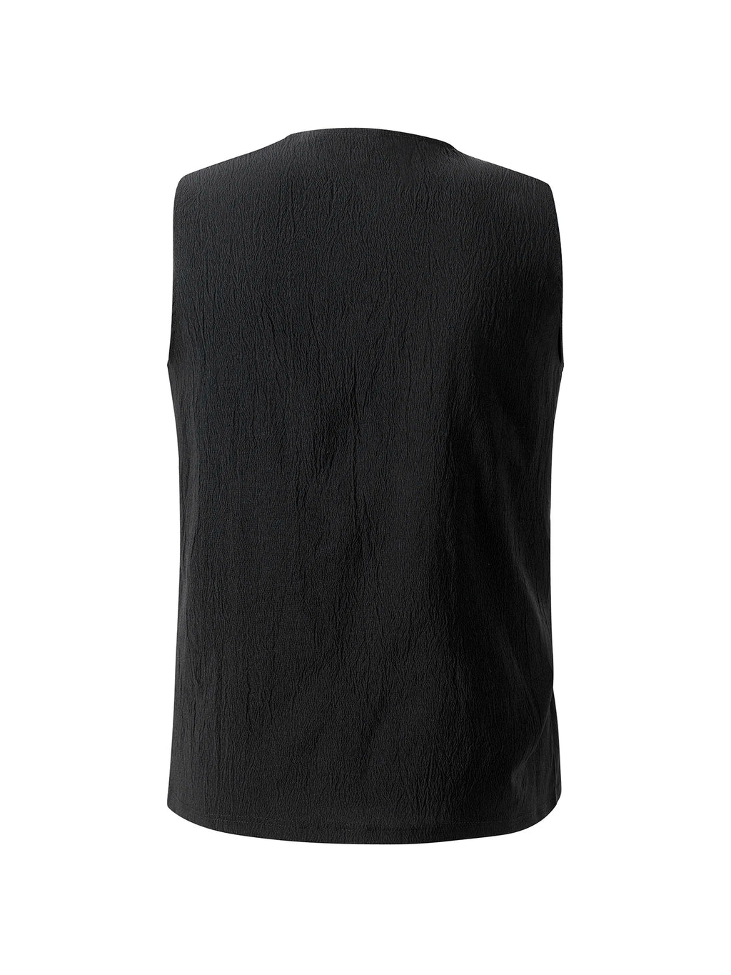Summer Mens Tank Tops Vest Casual Comfortable breathable Sleeveless Shirts Loose Lace Up O-Neck Tops Streetwear