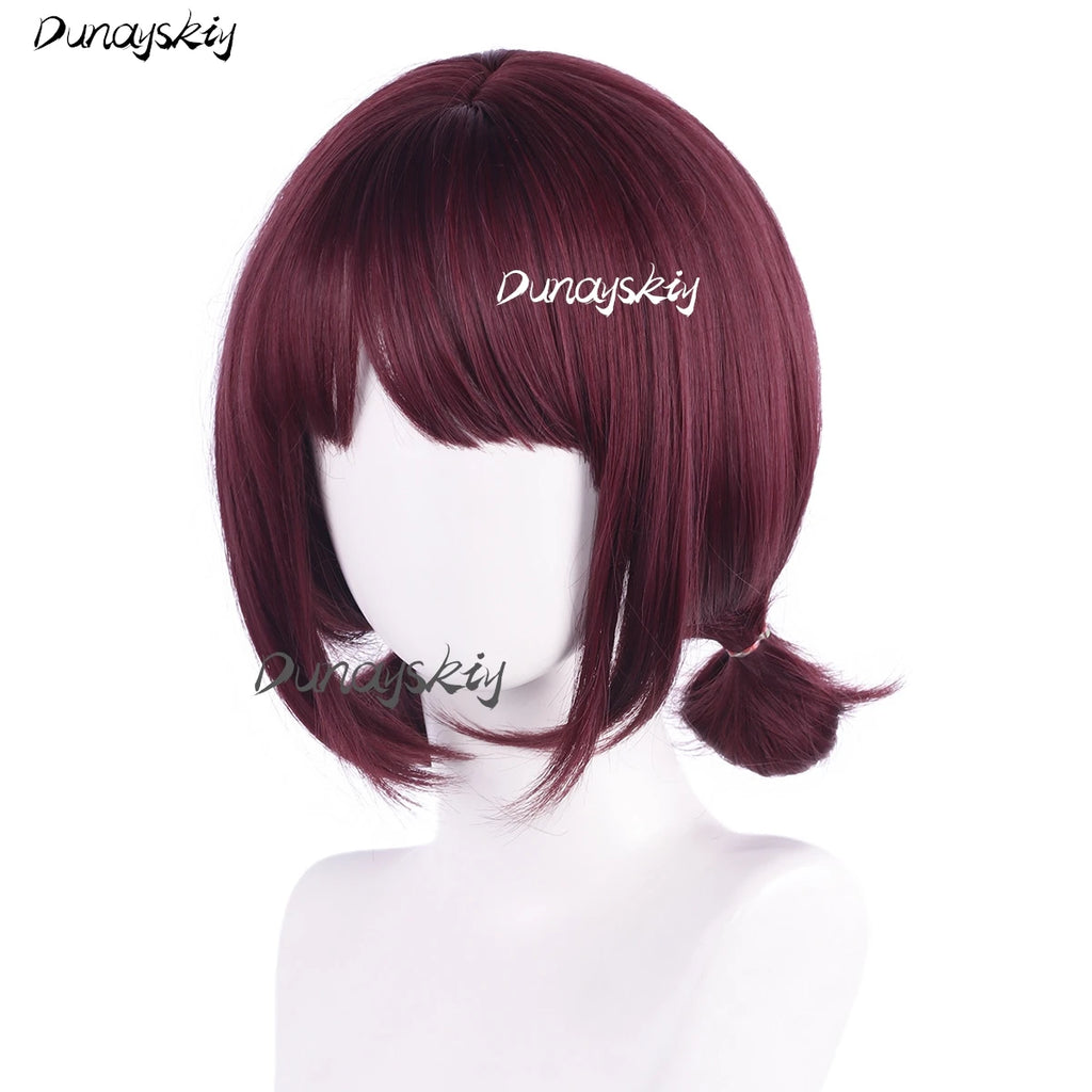 Girls Band Cry Nina Iseri Cosplay Costume Set T-shirt Cardigan Short Pants Low Bun Brown Wig Anime Idol Costumized Outfit