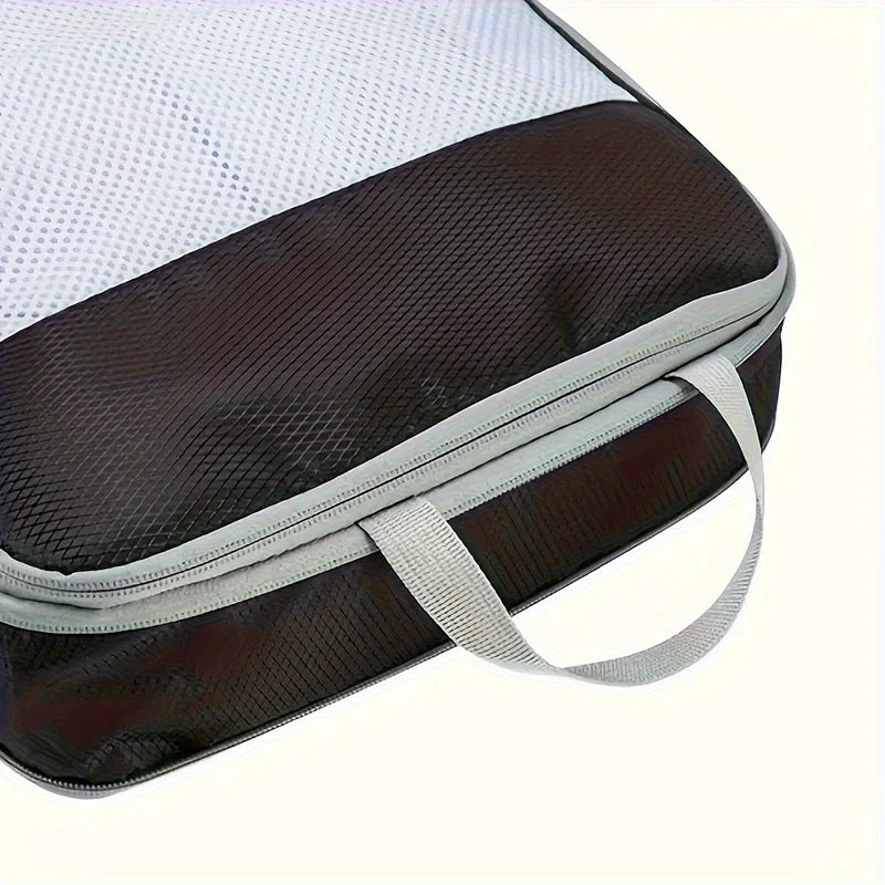 4 Pcs Travel Luggage Compression Bags, Lightweight Versatile Storage Bags, Dustproof Organizers