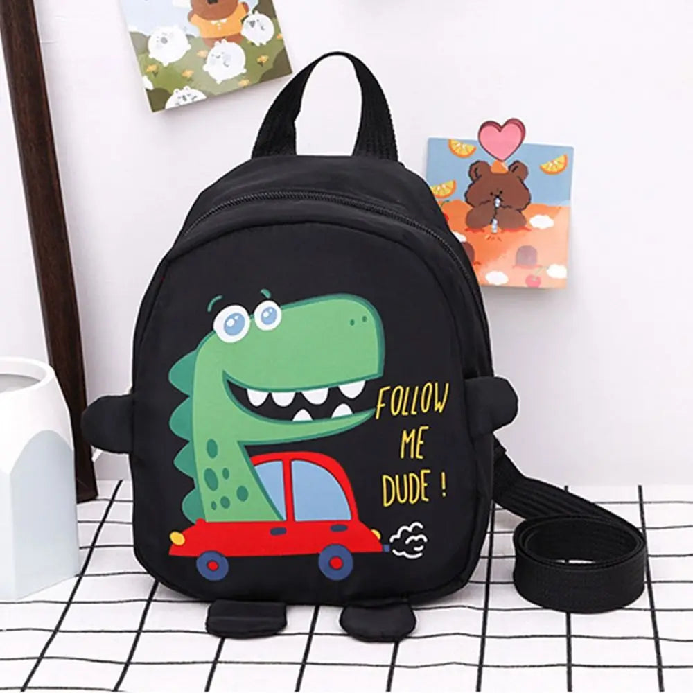 Children Cute Cartoon Dinosaur School Bags Anti-lost Backpacks Toddler Rucksack Kindergarten Schoolbag