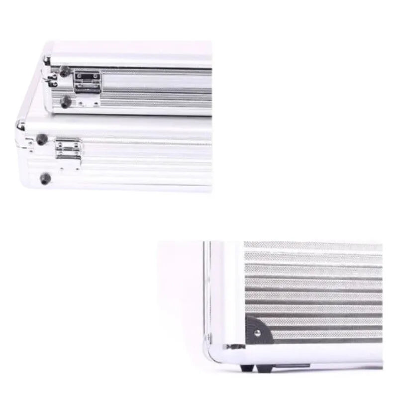 Portable Locking Security Briefcase for Business Travel, Office Documents & Tool Storage - Durable Carry-on Luggage Case