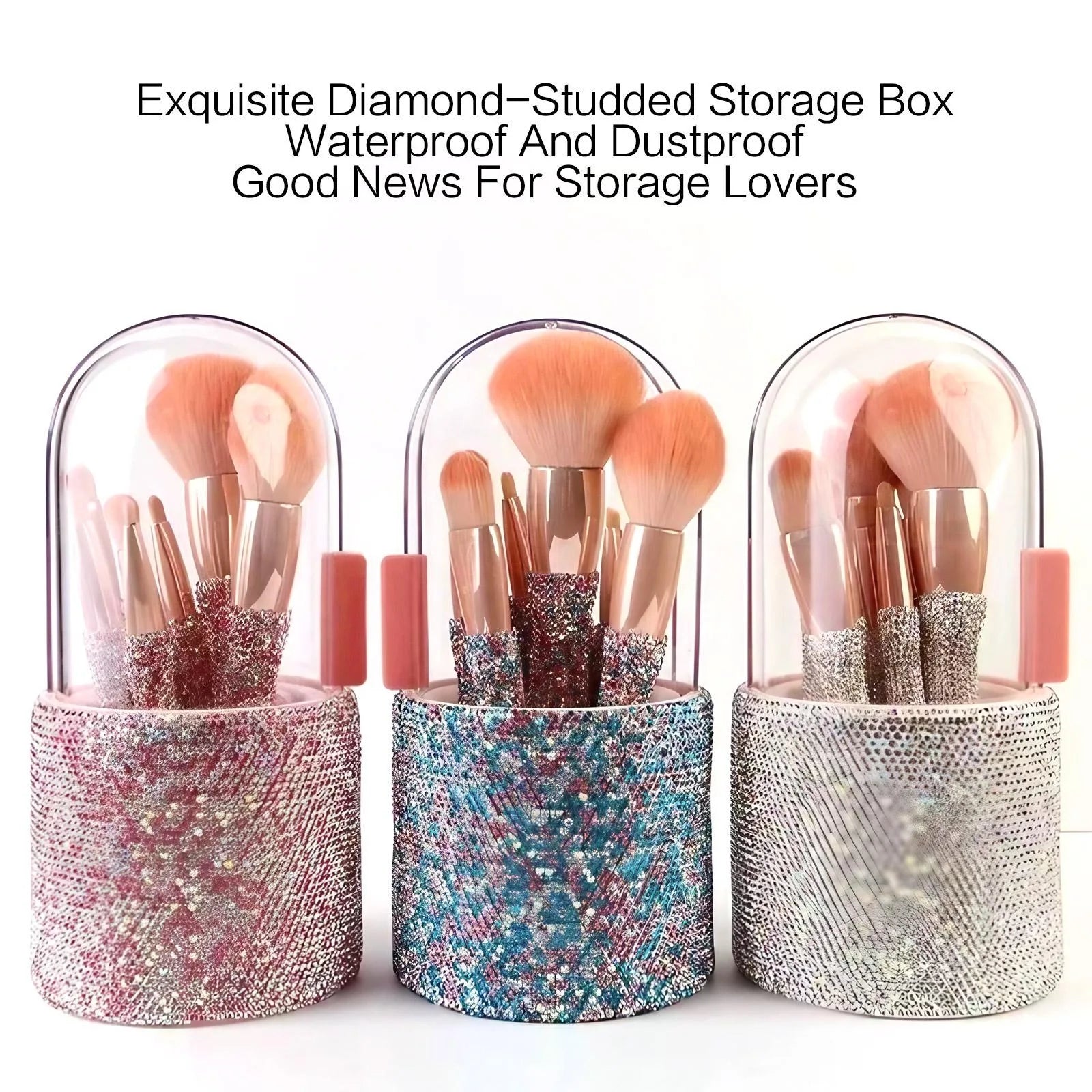8 Piece Makeup Brush Set Synthetic Bristle Powder Concealer Eye Shadow Cosmetic Brushes Tools Kit