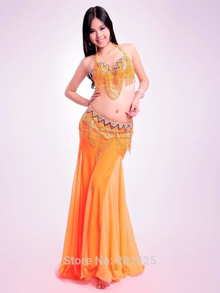 Maxi skirt women belly dance wear belly dance skirts belly costume clothes sexy dance skirt dancing dress