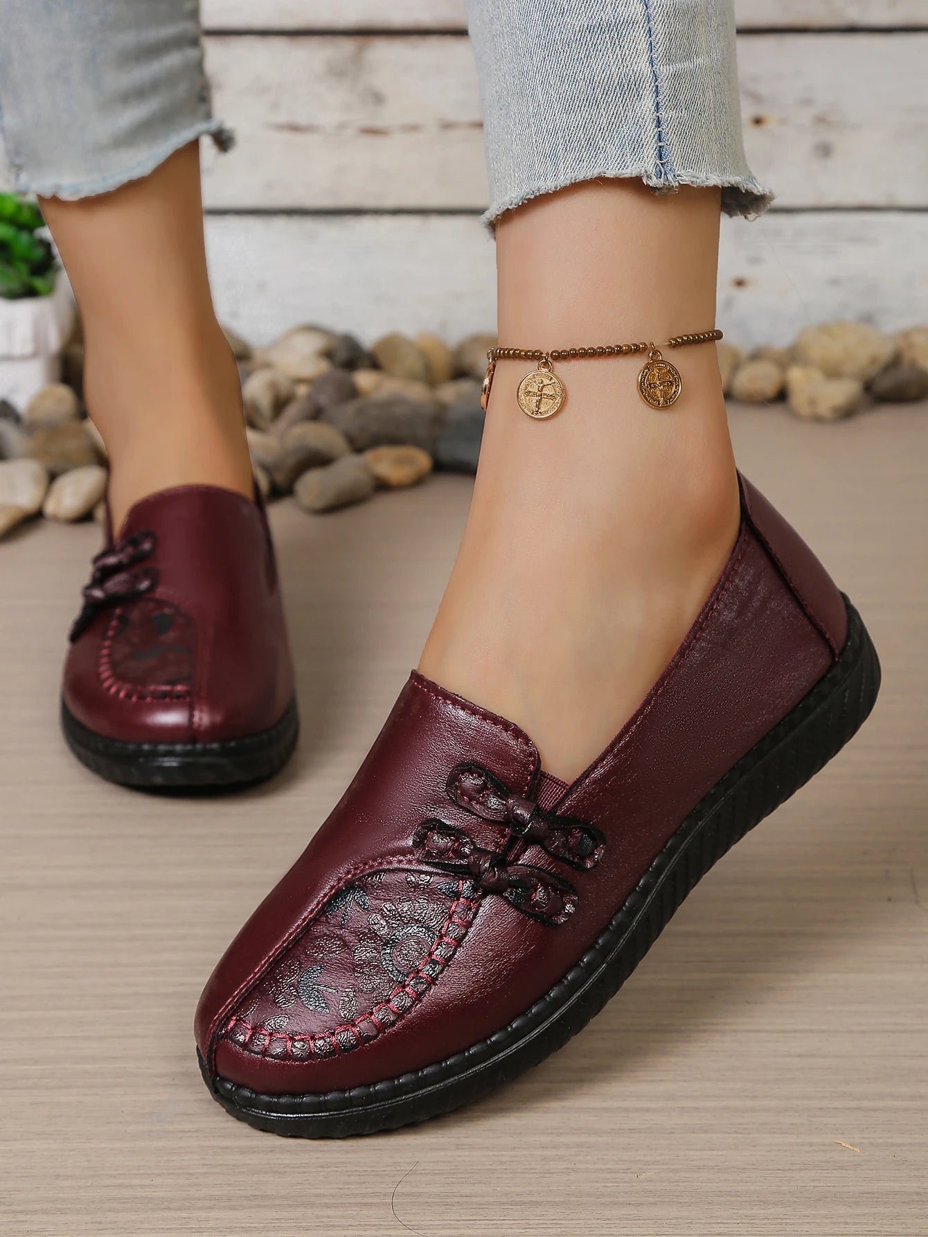 women's shoes summer 2026  Edition Women's single shoe casual ethnic-style small leather shoes free shippiing shoes