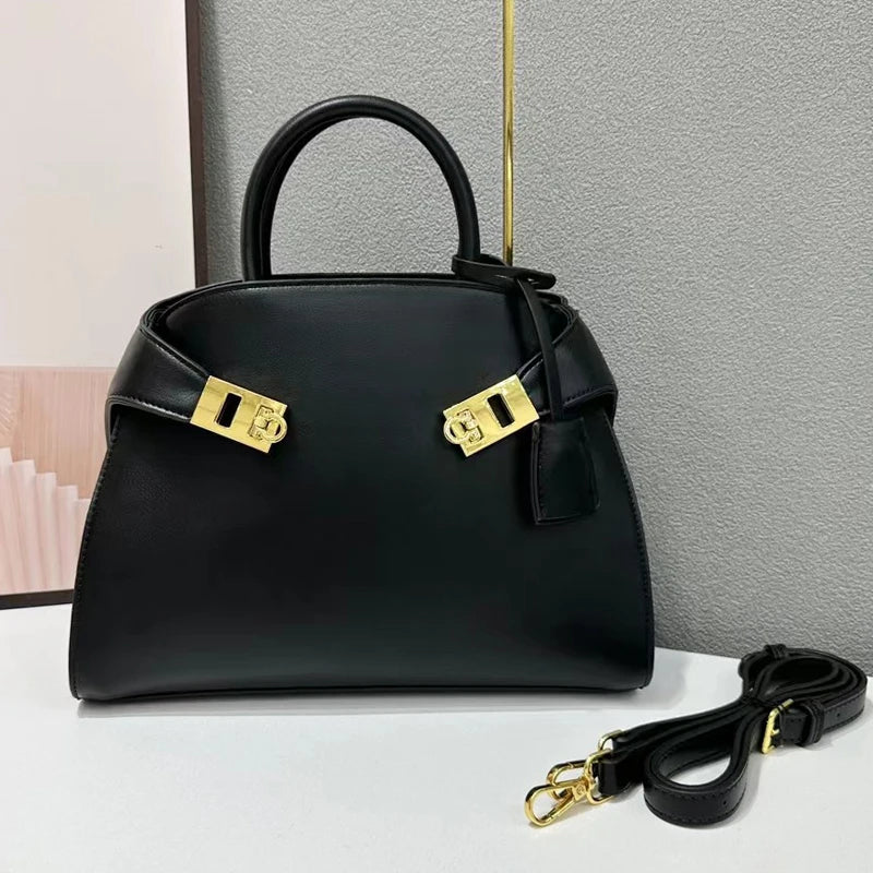 Shell Messenger Bags For Women Luxury Designer Handbag And Purses 2024 New In Fashion Bowling Large Capacity Shoulder Crossbody