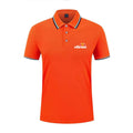 Golf men's collar knitted polo shirt, business casual men's short sleeved summer new clothing