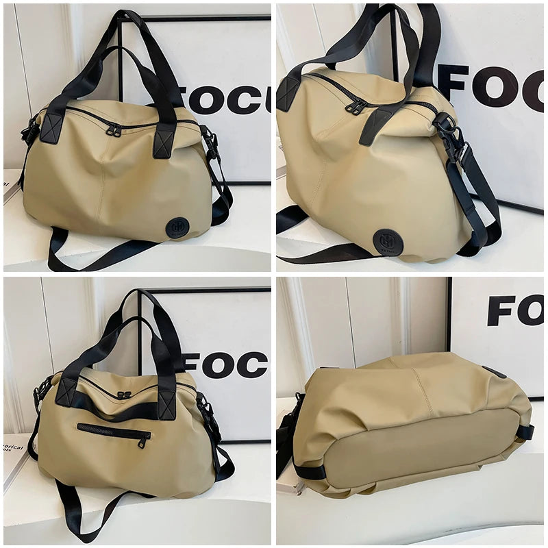Ladies' shoulder bag custom logo travel bag shoulder bag crossbody luggage bag sports and fitness luggage bag personalized name