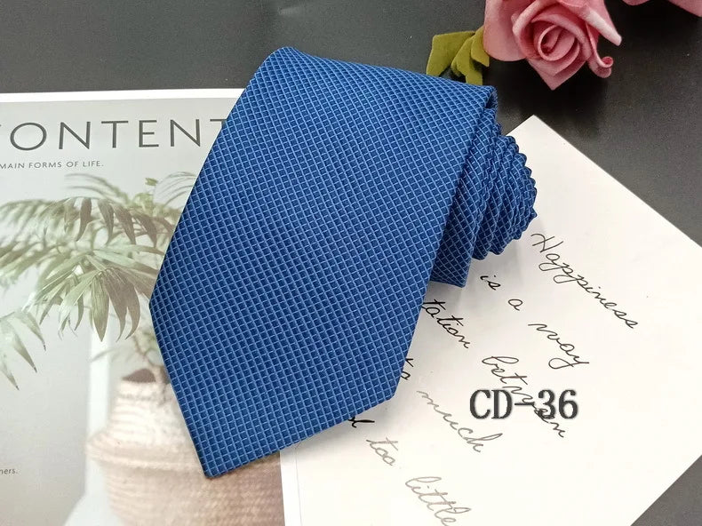 Black Neck Ties For Men Women Casual Suits Solid Tie Gravatas Skinny Mens Neckties For Business Wedding Men Ties