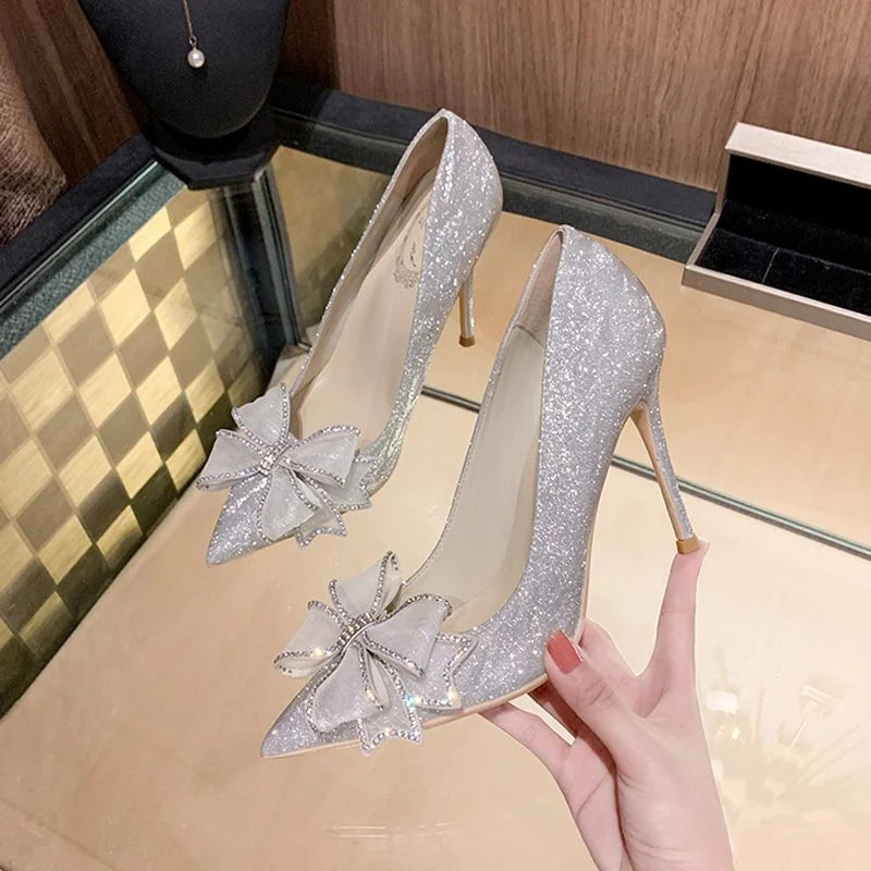 zapatos de mujer women fashion light weight silver sexy party night club stiletto heel shoes lady golden fashion heel pumps a631
