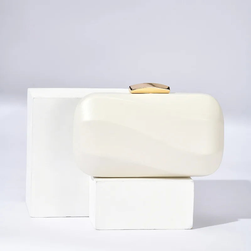 2025 New Women Patchwork Evening Bags Fashion Leather Bags Mini Party Shoulder Chain Bags Dinner Wallets Drop Shipping