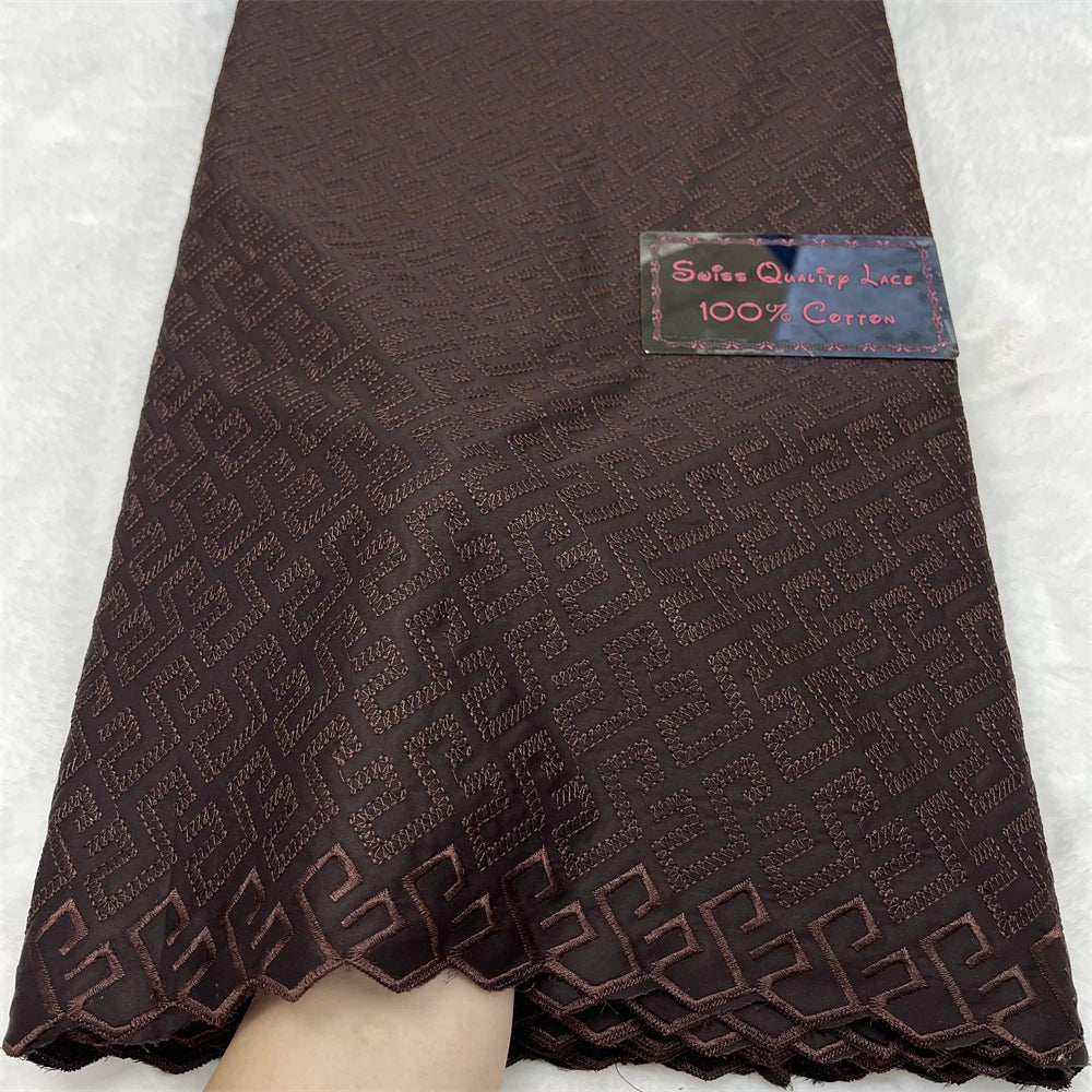 2026 New Polish Lace For Men Atiku Fabric Swiss Voile Lace in Switzerland African Lace Materials High Quality for Women Dresses