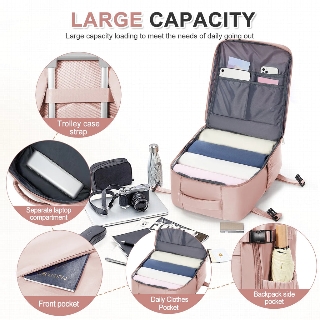 Ryanair Backpack 40x30x20 Cabin Bag Travel Backpack for Men Women Hand Luggage Leisure Laptop Backpack mochila para viaje cabina