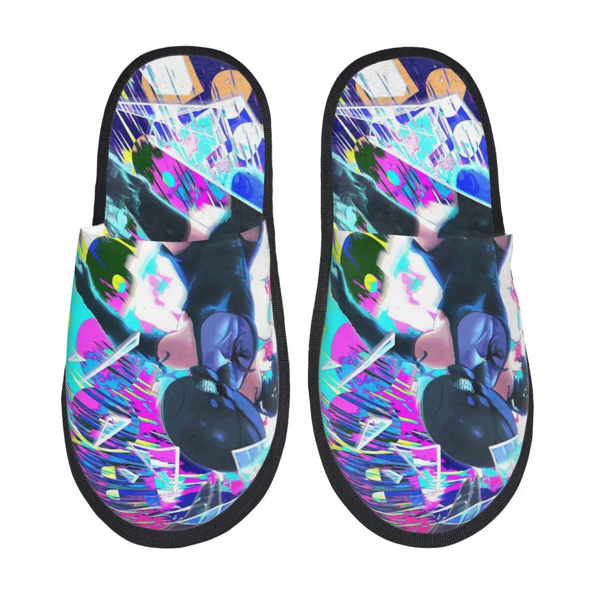 Chainsaw Man Reze House Slippers Living Room Anime Manga Soft Memory Foam Slippers Non Slip
