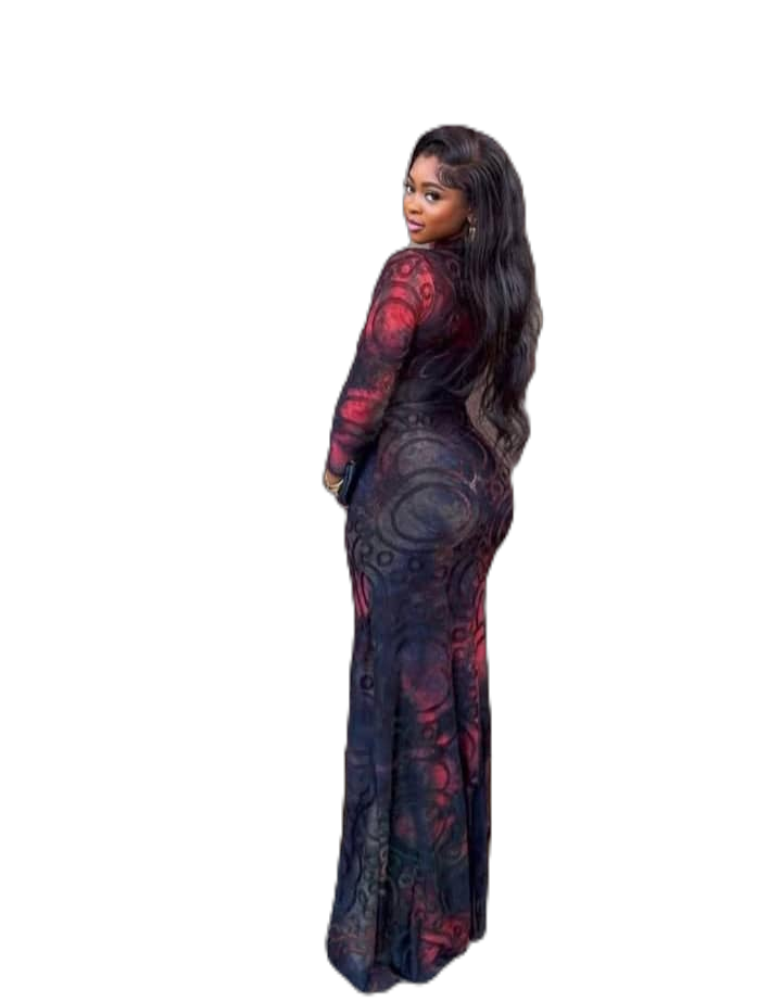 Quality Female full length gown